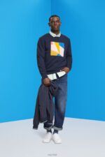 Esprit Applique sweatshirt Men Navy Sweatshirts & Hoodies P0D0X882 - Image 2