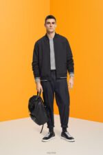 Esprit Balloon fit trousers Men Black Trousers & Pants P0D0X837 - Image 2