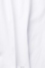 Esprit Basic T-shirt in 100% organic cotton Women White T-Shirts P0D0X513 - Image 4
