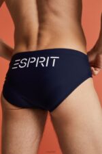 Esprit Beach Bottoms Men Dark Blue Swim P0D0X606 - Image 3