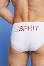 Esprit Beach Bottoms Men White Swim P0D0X605 - Image 3