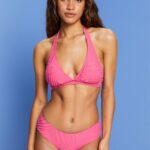 Esprit Beach Tops Wireless Women Pink Fuchsia Swim P0D0X46