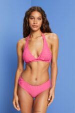 Esprit Beach Tops Wireless Women Pink Fuchsia Swim P0D0X46