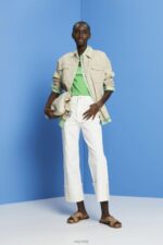 Esprit Belted twill jacket Women Sand Jackets P0D0X292 - Image 2
