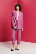 Esprit Blazers Woven Women Violet Coats P0D0X133 - Image 2