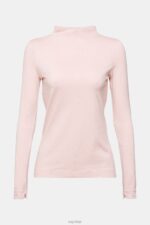 Esprit Boat neck long sleeve top Women Light Pink Long Sleeve P0D0X368 - Image 5