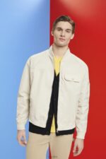 Esprit Bomber jacket Men Light Taupe Jackets P0D0X677