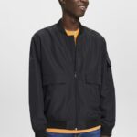 Esprit Bomber-style jacket Men Black Jackets P0D0X766