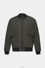Esprit Bomber-style jacket Men Dark Khaki Jackets P0D0X767 - Image 5
