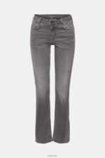 Esprit Bootcut stretch jeans Women Grey Medium Wash Denim P0D0X551 - Image 5