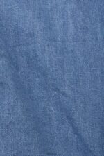 Esprit Boxy denim short-sleeved shirt Men Blue Medium Wash Shirts P0D0X670 - Image 4