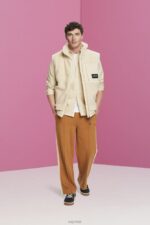 Esprit Button-down cotton shirt Men Beige Shirts P0D0X659 - Image 2