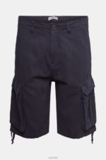 Esprit Cargo shorts made of sustainable cotton Men Navy Shorts P0D0X846 - Image 5
