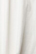 Esprit Casual cotton slub t-shirt Women Off White T-Shirts P0D0X539 - Image 4