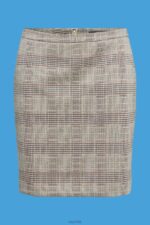 Esprit Check mini skirt Women Ice Skirts P0D0X484 - Image 5