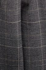 Esprit Checked pants Women Gunmetal Trousers & Pants P0D0X530 - Image 4