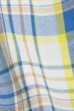 Esprit Checked shirt Men Blue Shirts P0D0X886 - Image 4