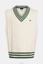 Esprit College sweater vest Men Emerald Green Sweaters P0D0X811 - Image 4