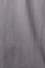 Esprit Cotton crewneck t-shirt Women Medium Grey T-Shirts P0D0X455 - Image 4