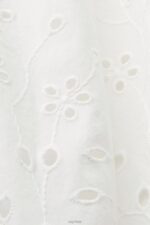 Esprit Cotton lace dress Women Off White Dresses P0D0X191 - Image 4