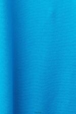 Esprit Cotton Mesh Polo Shirt Men Bright Blue Polos P0D0X570 - Image 4