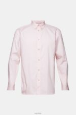 Esprit Cotton Poplin Shirt Men Old Pink Shirts P0D0X577 - Image 5