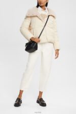 Esprit Cropped Banana trousers Women Ice Trousers & Pants P0D0X362 - Image 2