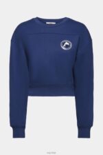 Esprit Cropped sweatshirt Women Ink Sweatshirts & Hoodies P0D0X155 - Image 5