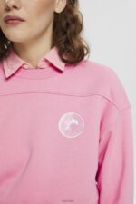 Esprit Cropped sweatshirt Women Pink Sweatshirts & Hoodies P0D0X157 - Image 3