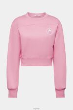 Esprit Cropped sweatshirt Women Pink Sweatshirts & Hoodies P0D0X157 - Image 5