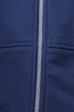 Esprit Cropped zip hoodie with logo print on the back Women Ink Sweatshirts & Hoodies P0D0X165 - Image 4