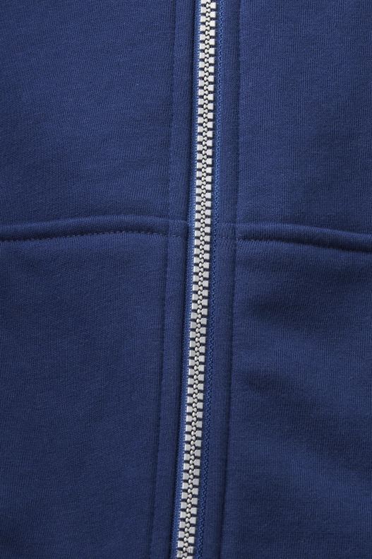 Esprit Cropped zip hoodie with logo print on the back Women Ink Sweatshirts & Hoodies P0D0X165 - Image 4