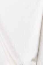 Esprit Cut-out top Women Off White Long Sleeve P0D0X531 - Image 4