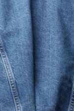 Esprit Denim jacket Women Blue Medium Wash Jackets P0D0X553 - Image 4