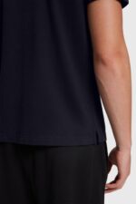 Esprit Dolphin Tennis Club Classic Polo Men Black Polos P0D0X891 - Image 3