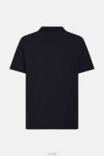 Esprit Dolphin Tennis Club Classic Polo Men Black Polos P0D0X891 - Image 5