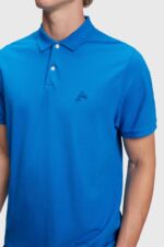 Esprit Dolphin Tennis Club Classic Polo Men Blue Polos P0D0X895 - Image 2