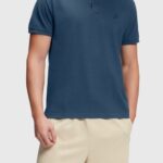 Esprit Dolphin Tennis Club Classic Polo Men Dark Blue Polos P0D0X874