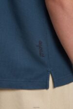 Esprit Dolphin Tennis Club Classic Polo Men Dark Blue Polos P0D0X874 - Image 3