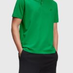 Esprit Dolphin Tennis Club Classic Polo Men Green Polos P0D0X894