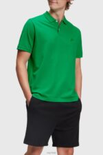 Esprit Dolphin Tennis Club Classic Polo Men Green Polos P0D0X894