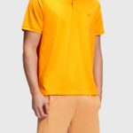 Esprit Dolphin Tennis Club Classic Polo Men Orange Polos P0D0X892
