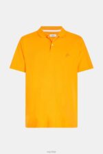 Esprit Dolphin Tennis Club Classic Polo Men Orange Polos P0D0X892 - Image 4