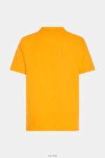 Esprit Dolphin Tennis Club Classic Polo Men Orange Polos P0D0X892 - Image 5