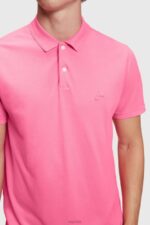 Esprit Dolphin Tennis Club Classic Polo Men Pink Polos P0D0X897 - Image 2