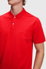 Esprit Dolphin Tennis Club Classic Polo Men Red Polos P0D0X896 - Image 2