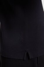 Esprit Dolphin Tennis Club Classic Polo Women Black Polos P0D0X493 - Image 3