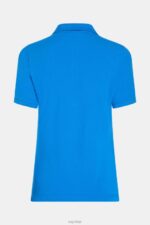 Esprit Dolphin Tennis Club Classic Polo Women Blue Polos P0D0X497 - Image 5