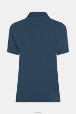 Esprit Dolphin Tennis Club Classic Polo Women Navy Polos P0D0X496 - Image 5