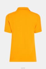 Esprit Dolphin Tennis Club Classic Polo Women Orange Polos P0D0X500 - Image 5